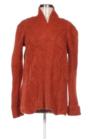 Дамски пуловер, Размер M, Цвят Оранжев, Цена 29,33 лв.