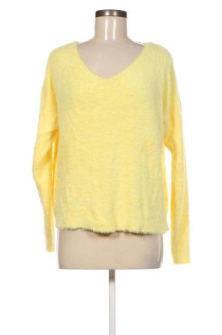 Дамски пуловер, Размер L, Цвят Жълт, Цена 11,20 лв.