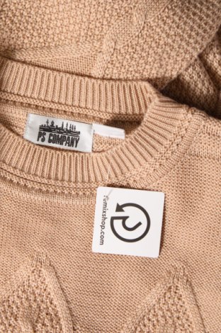 Дамски пуловер, Размер XXL, Цвят Бежов, Цена 15,95 лв.