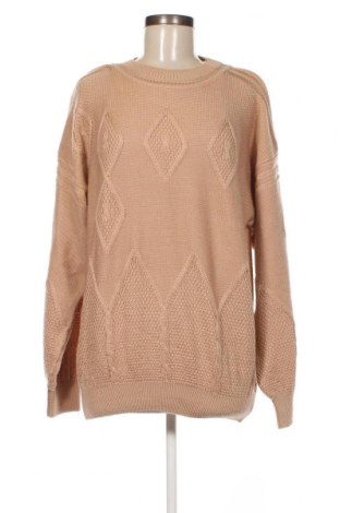 Γυναικείο πουλόβερ, Μέγεθος XXL, Χρώμα  Μπέζ, Τιμή 10,76 €
