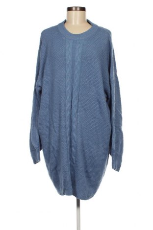 Дамски пуловер, Размер 4XL, Цвят Син, Цена 29,00 лв.
