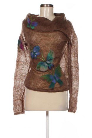 Дамски пуловер, Размер L, Цвят Кафяв, Цена 14,50 лв.