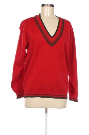 Дамски пуловер, Размер S, Цвят Червен, Цена 46,00 лв.