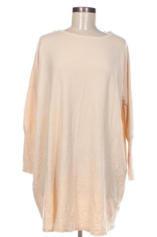 Дамски пуловер, Размер 3XL, Цвят Екрю, Цена 24,65 лв.