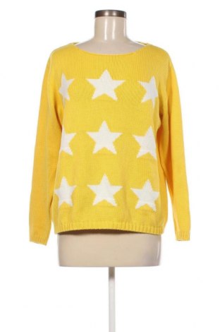 Дамски пуловер, Размер M, Цвят Жълт, Цена 12,18 лв.