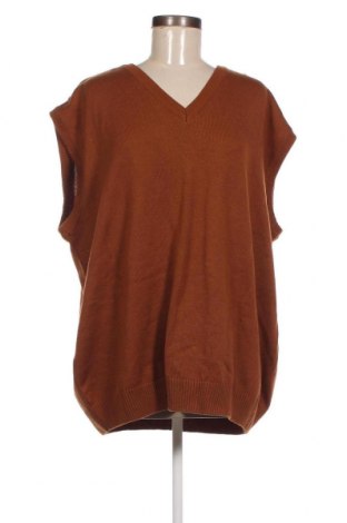 Γυναικείο πουλόβερ, Μέγεθος 5XL, Χρώμα Καφέ, Τιμή 13,46 €