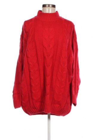 Pulover de femei, Mărime XXL, Culoare Roșu, Preț 95,39 Lei