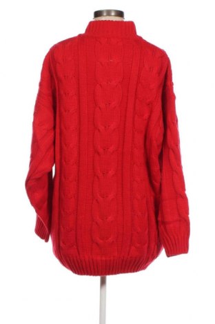 Γυναικείο πουλόβερ, Μέγεθος XXL, Χρώμα Κόκκινο, Τιμή 9,87 €
