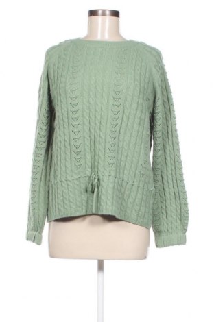Дамски пуловер, Размер L, Цвят Зелен, Цена 15,40 лв.