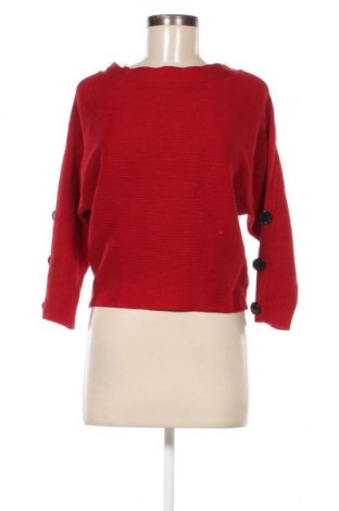Damenpullover 17 & Co., Größe S, Farbe Rot, Preis 5,25 €