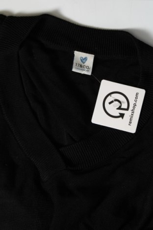 Γυναικείο πουλόβερ 17 & Co., Μέγεθος L, Χρώμα Μαύρο, Τιμή 5,89 €