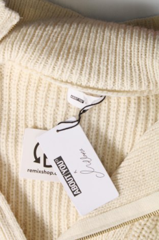 Дамски пуловер ABOUT YOU X MILLANE, Размер M, Цвят Екрю, Цена 21,00 лв.
