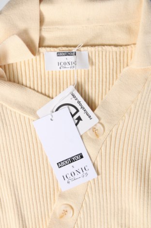 Дамски пуловер ABOUT YOU x Iconic by Tatiana Kucharova, Размер S, Цвят Екрю, Цена 37,20 лв.