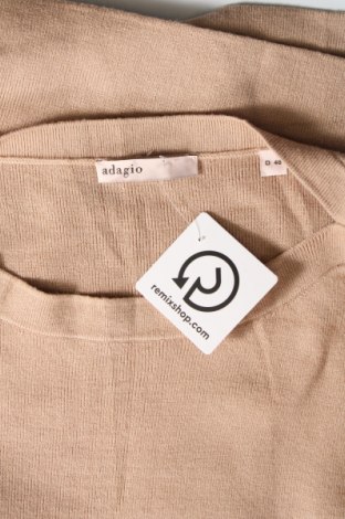 Γυναικείο πουλόβερ Adagio, Μέγεθος XXL, Χρώμα Καφέ, Τιμή 14,35 €