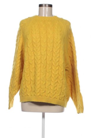 Дамски пуловер Addax, Размер M, Цвят Жълт, Цена 13,05 лв.