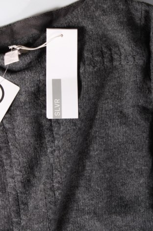 Дамски пуловер Adidas Slvr, Размер M, Цвят Сив, Цена 64,40 лв.