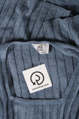 Γυναικείο πουλόβερ Alba Moda, Μέγεθος L, Χρώμα Μπλέ, Τιμή 8,52 €