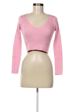 Дамски пуловер Ally, Размер M, Цвят Розов, Цена 7,54 лв.