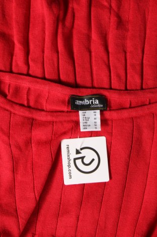 Pulover de femei Ambria, Mărime XL, Culoare Roșu, Preț 42,93 Lei