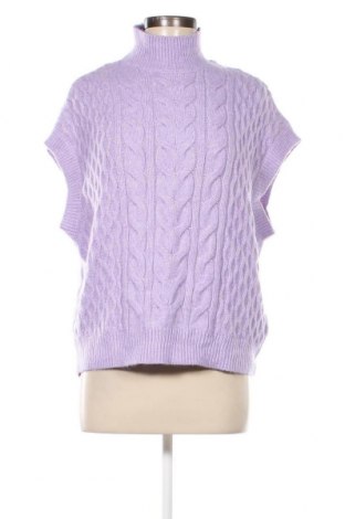 Дамски пуловер Amisu, Размер L, Цвят Лилав, Цена 13,05 лв.