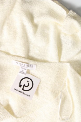 Γυναικείο πουλόβερ Amisu, Μέγεθος M, Χρώμα Εκρού, Τιμή 3,23 €