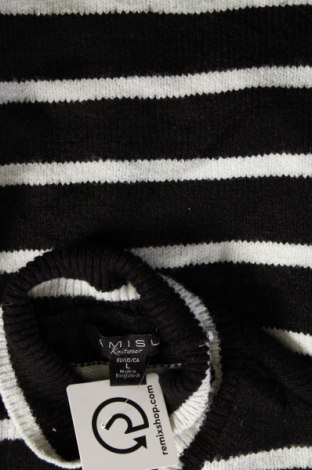 Γυναικείο πουλόβερ Amisu, Μέγεθος L, Χρώμα Μαύρο, Τιμή 5,56 €