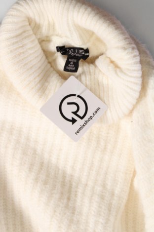 Γυναικείο πουλόβερ Amisu, Μέγεθος XL, Χρώμα Λευκό, Τιμή 5,74 €