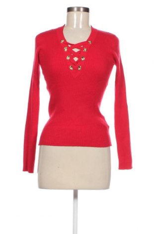Дамски пуловер Amisu, Размер M, Цвят Червен, Цена 7,54 лв.