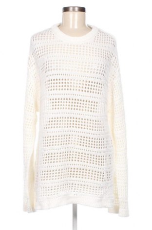 Γυναικείο πουλόβερ Amisu, Μέγεθος L, Χρώμα Λευκό, Τιμή 2,69 €