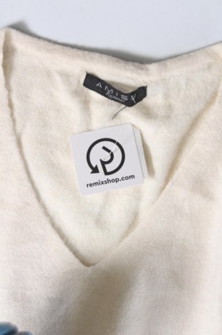 Дамски пуловер Amisu, Размер L, Цвят Екрю, Цена 7,54 лв.
