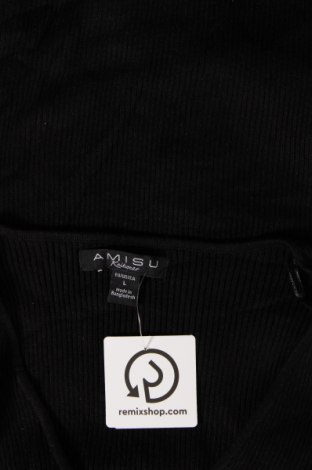 Дамски пуловер Amisu, Размер L, Цвят Черен, Цена 14,21 лв.