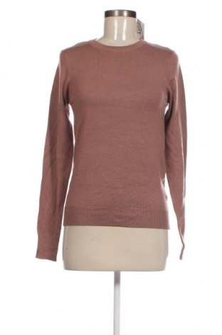 Дамски пуловер Amisu, Размер S, Цвят Кафяв, Цена 13,05 лв.