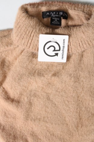 Pulover de femei Amisu, Mărime M, Culoare Bej, Preț 38,16 Lei