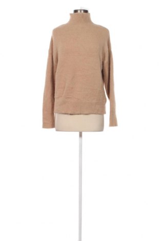 Γυναικείο πουλόβερ Amisu, Μέγεθος M, Χρώμα  Μπέζ, Τιμή 7,18 €