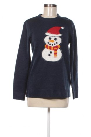 Дамски пуловер Aniston, Размер S, Цвят Син, Цена 29,00 лв.