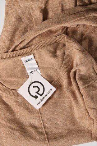 Дамски пуловер Anko, Размер M, Цвят Бежов, Цена 11,60 лв.