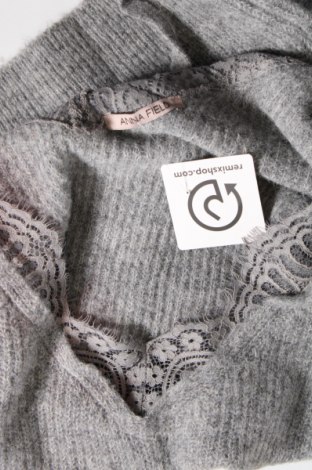 Дамски пуловер Anna Field, Размер L, Цвят Сив, Цена 11,60 лв.