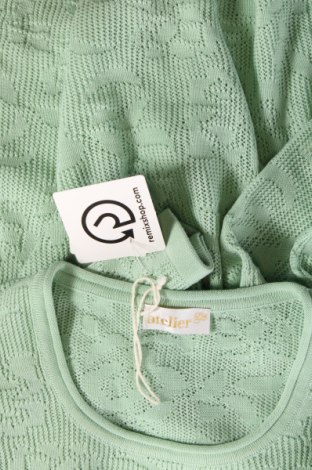 Дамски пуловер Atelier GS, Размер XL, Цвят Зелен, Цена 5,80 лв.