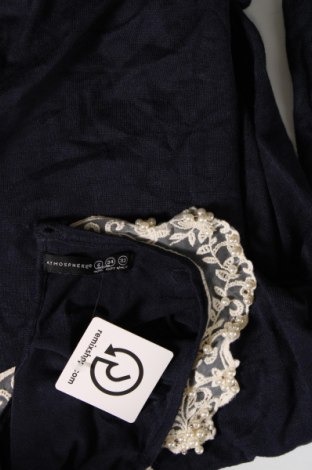Γυναικείο πουλόβερ Atmosphere, Μέγεθος XS, Χρώμα Μπλέ, Τιμή 7,18 €