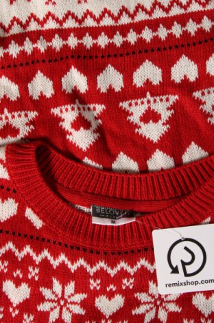 Γυναικείο πουλόβερ Beloved, Μέγεθος M, Χρώμα Κόκκινο, Τιμή 6,97 €