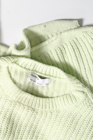 Γυναικείο πουλόβερ Bershka, Μέγεθος S, Χρώμα Πράσινο, Τιμή 17,94 €