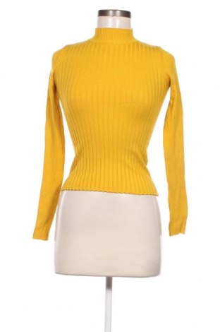 Дамски пуловер Bershka, Размер S, Цвят Жълт, Цена 16,70 лв.