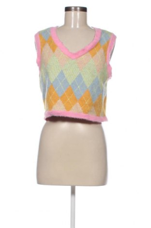 Дамски пуловер Bershka, Размер L, Цвят Многоцветен, Цена 4,35 лв.