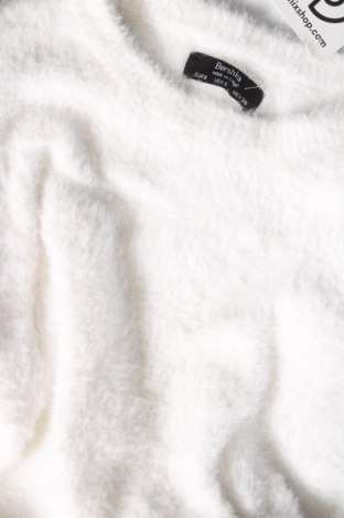 Damenpullover Bershka, Größe S, Farbe Weiß, Preis 8,07 €
