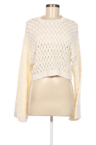 Дамски пуловер Bershka, Размер M, Цвят Бял, Цена 7,54 лв.