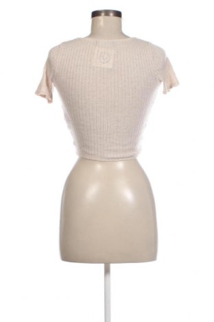 Дамски пуловер Bershka, Размер S, Цвят Бежов, Цена 4,35 лв.