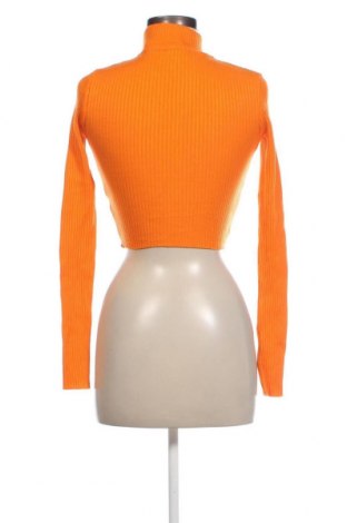 Дамски пуловер Bershka, Размер S, Цвят Оранжев, Цена 9,57 лв.