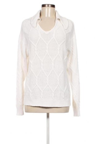 Γυναικείο πουλόβερ Blancheporte, Μέγεθος L, Χρώμα Λευκό, Τιμή 7,18 €