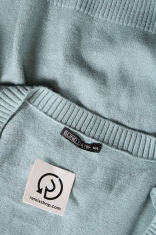 Дамски пуловер Blind Date, Размер M, Цвят Син, Цена 4,64 лв.