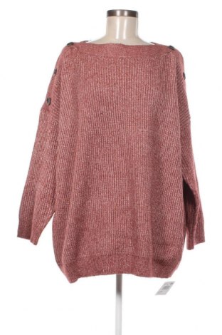 Γυναικείο πουλόβερ Body Flirt, Μέγεθος 3XL, Χρώμα Ρόζ , Τιμή 15,25 €